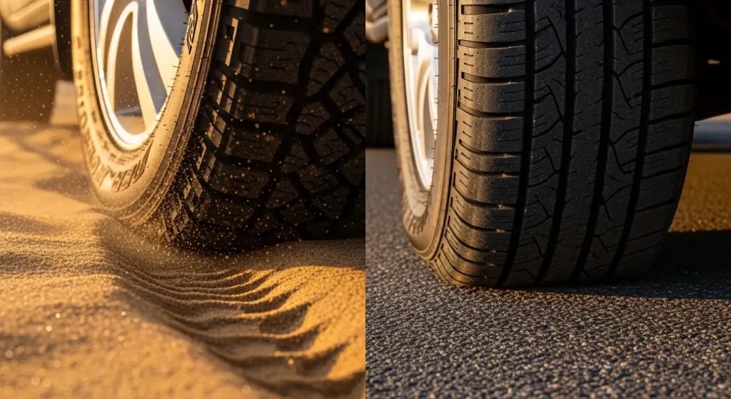 4x4 tyre pressure guide for sand, mud and road