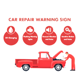car repair sign